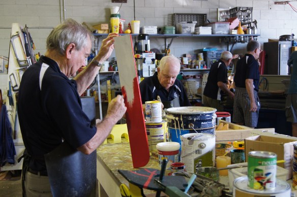 Painting a picture of life in the Shed